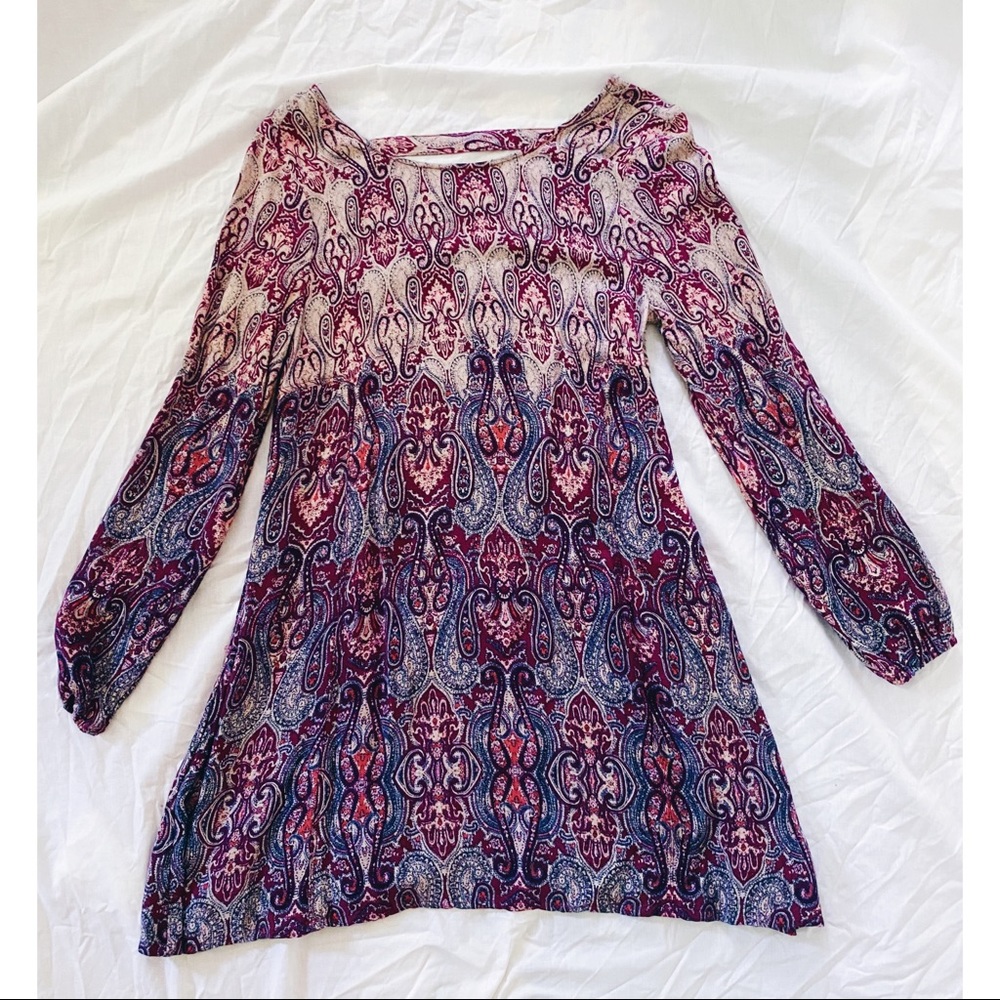Abercrombie and Fitch long sleeve shift dress
